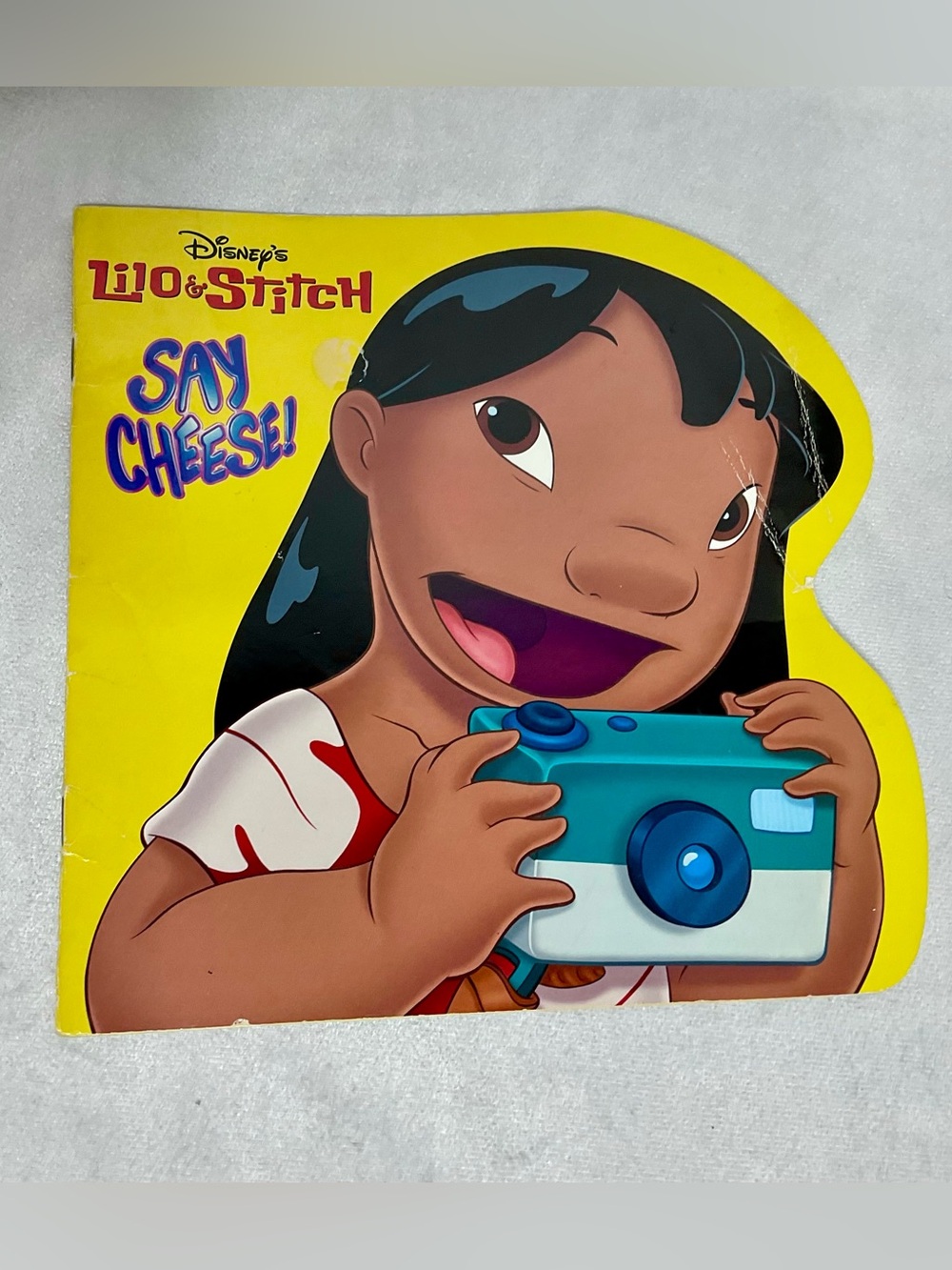 Lilo & Stitch Say Cheese! 2002 Paperback Book